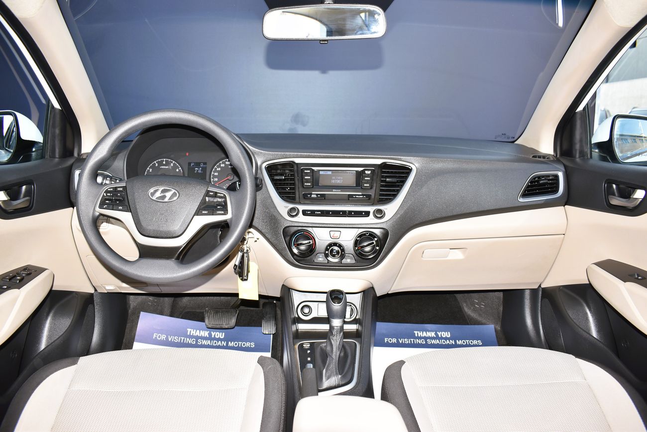 Hyundai Accent AED 589 PM | 1.6L GL SMART GCC DEALER WARRANTY