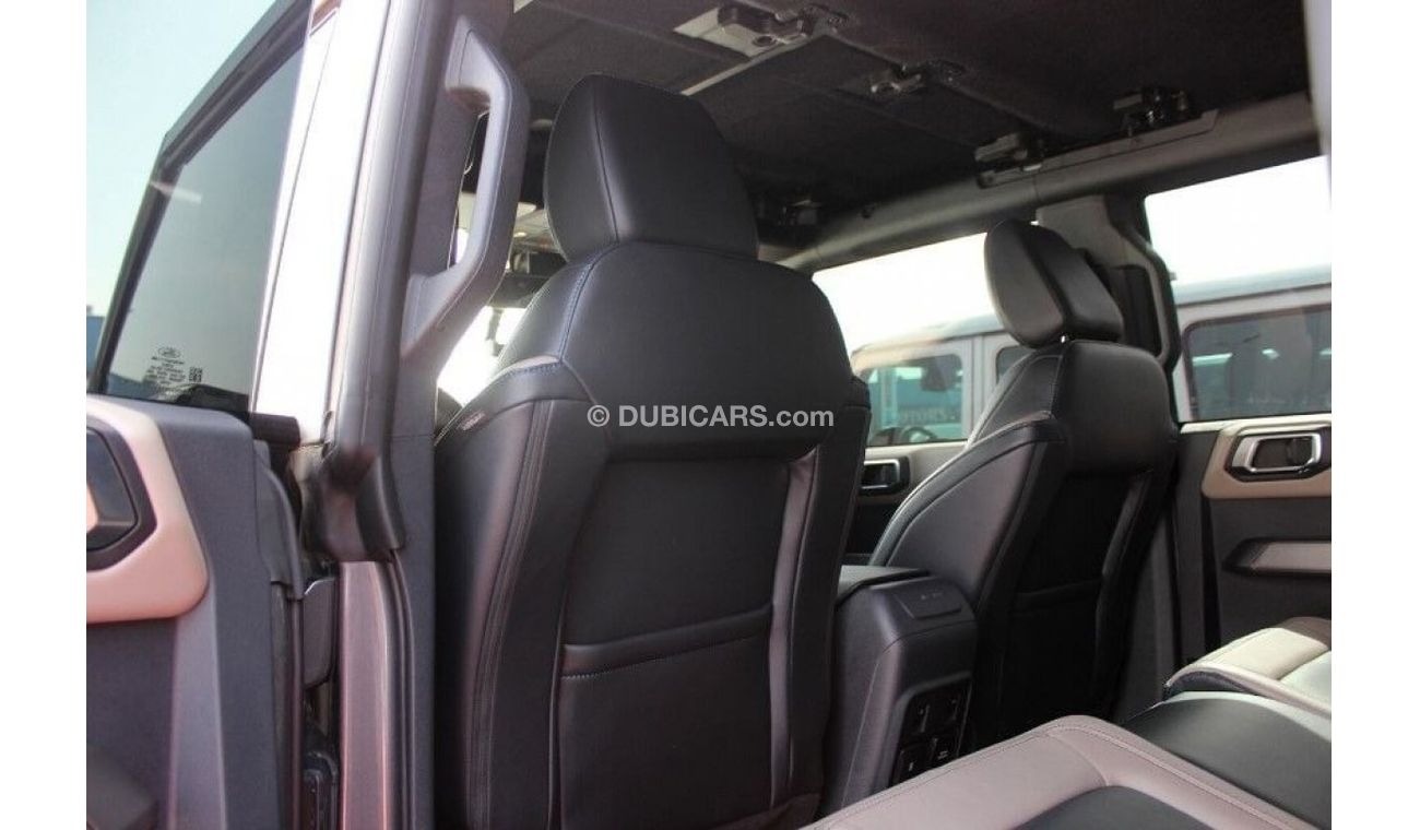 Ford Bronco Wildtrak 2.7L V6, GCC, UNDER WARRANTY +SERVICE CONTRACT FROM AL TAYER (Inclusive VAT)
