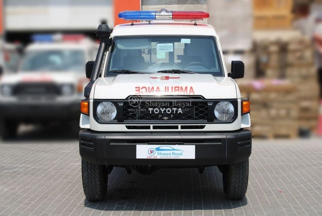 Toyota Land Cruiser 70 LHD LC78 AMBULANCE 4.2L DSL V6 4WD 3DR MT 2025MY | FOR EXPORT