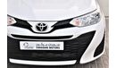 Toyota Yaris AED 639 PM | 1.3L SE HB GCC DEALER WARRANTY