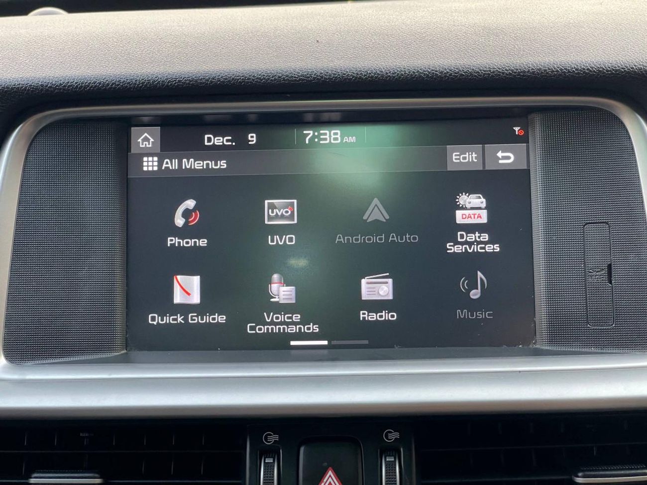 Kia Optima EX Deluxe 2.4L 2.4L V4 / PANORAMIC SUNROOF / LEATHER / RADAR / ROAD ASSIST / RIMS / IN PERFECT CONDI