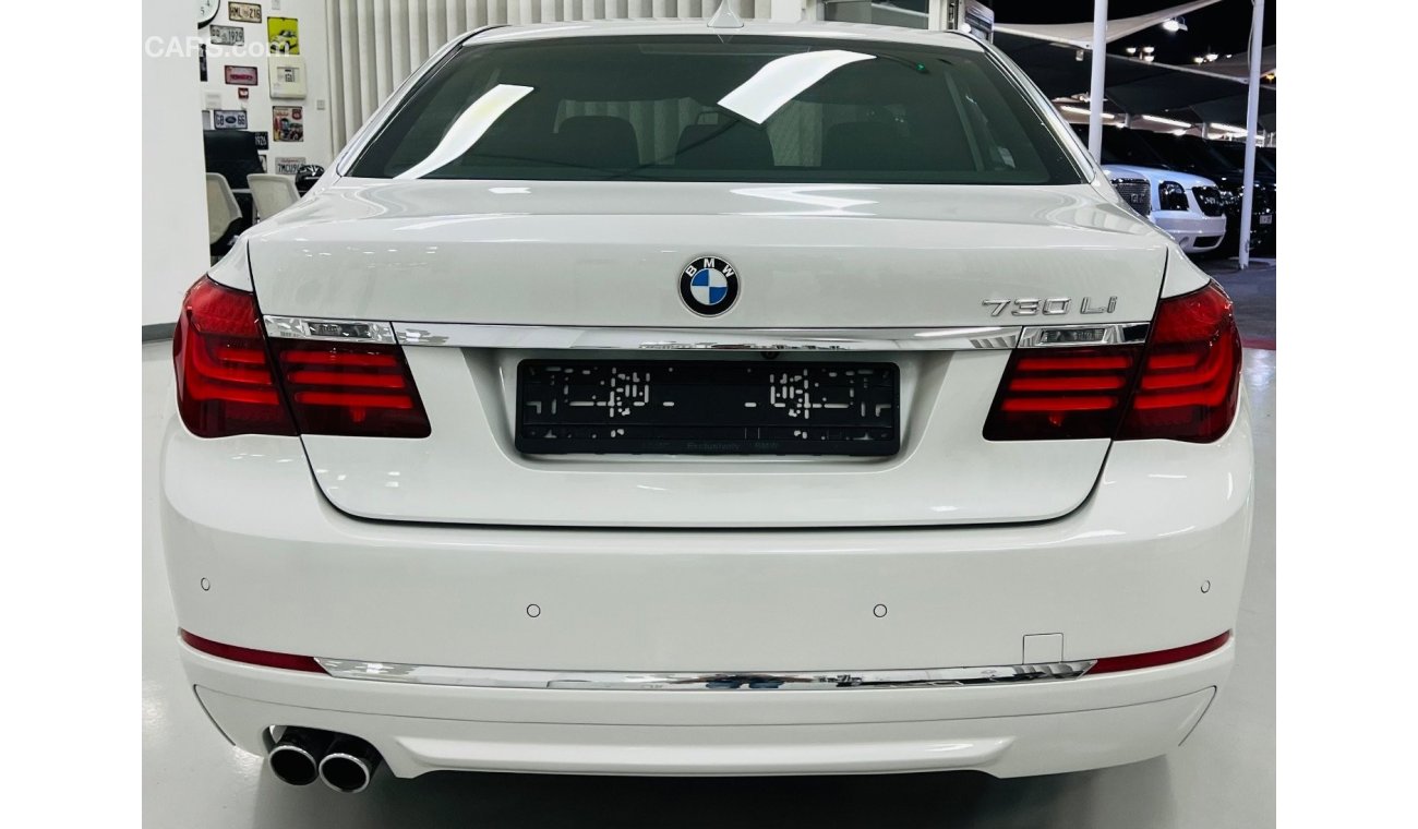 BMW 730Li Exclusive GCC .. FSH .. DVD .. Perfect Condition