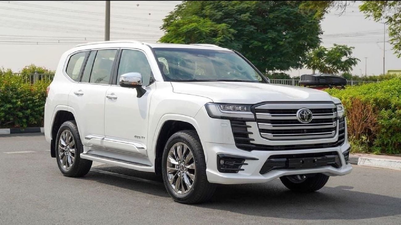 تويوتا لاند كروزر TOYOTA LAND CRUISER VXR 3.5 TWIN TURBO  WHITE/BLACK-RED 2026