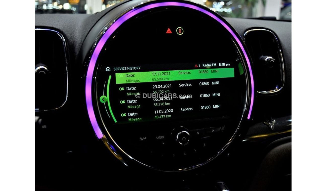 Mini Cooper S Countryman EXCELLENT DEAL for our Mini Countryman All4 Cooper S ( 2017 Model ) in Brown / Beige Color GCC Specs