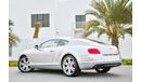 Bentley Continental GT - AED 5,855 Per Month! - 0% DP