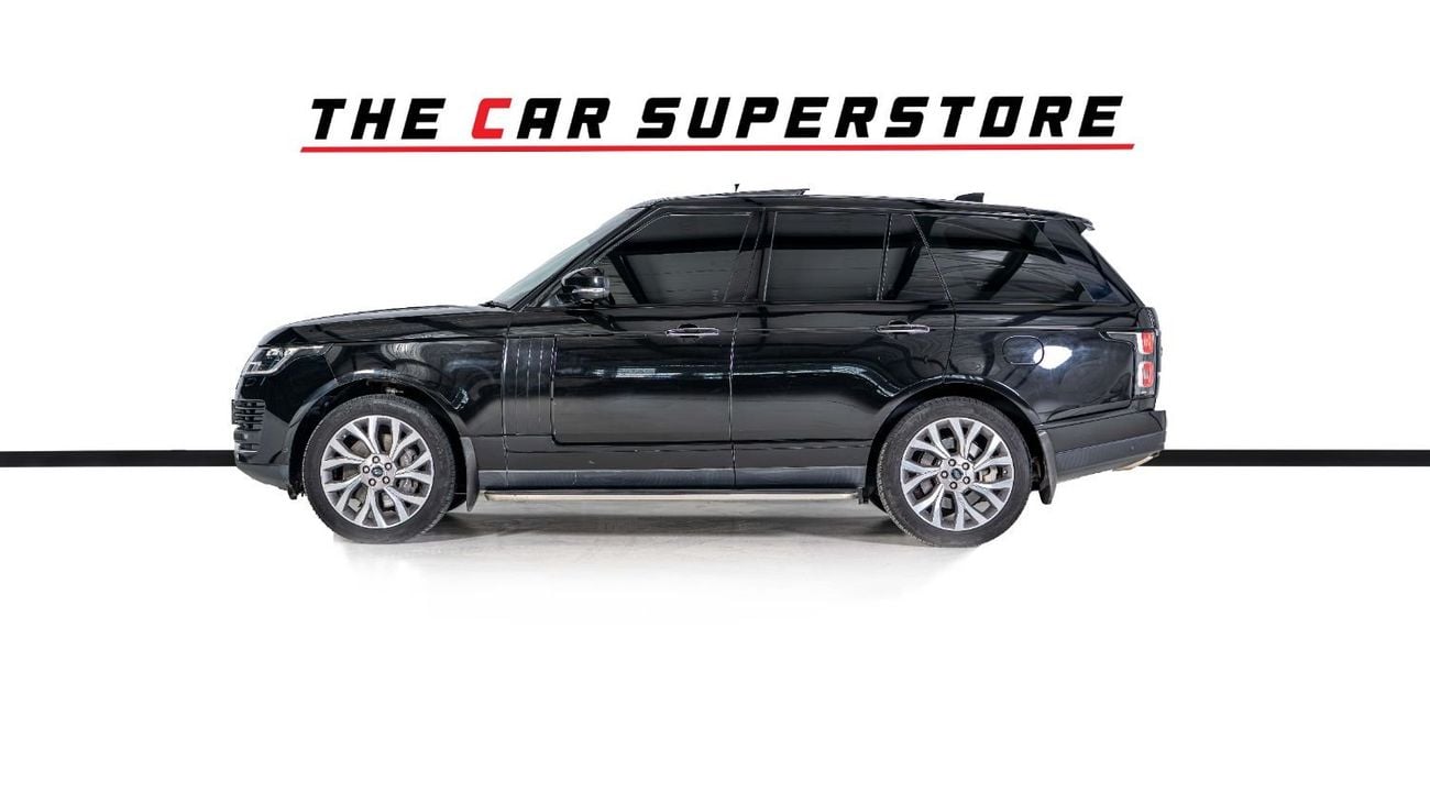 Land Rover Range Rover Supercharged 5.0L GCC-High Specifications-Premium Red Leather Interior