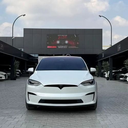 تسلا موديل اكس PLAID Long Range | Dual Motor AWD | 670 HP | 29600 KM | White | تسلا موديل X