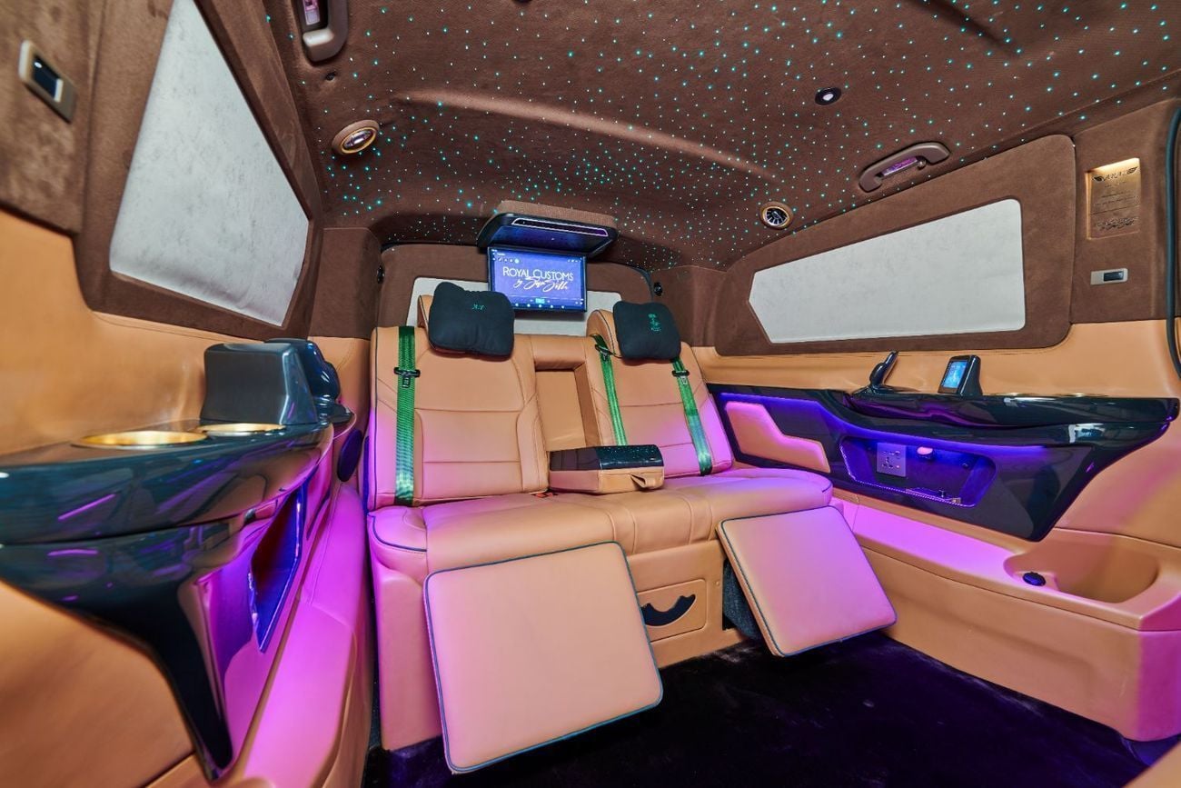مرسيدس بنز V 300 “LES RACINES” – 1 Of 3 CONCEPT - Handcrafted by ROYAL CUSTOMS in Dubai