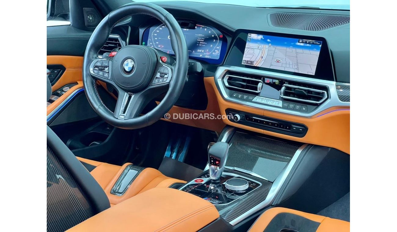 BMW M3 2021 BMW M3 Competition, March 2026 BMW Warranty + Service Contract, Stunning spec, GCC