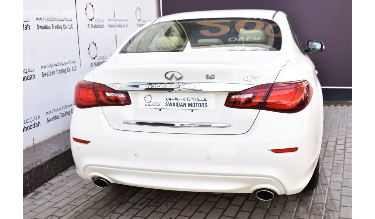 إنفينيتي Q70 AED 1439 PM | 3.7L EXCLLENCE V6 GCC DEALER WARRANTY