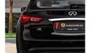 Infiniti QX70 | 2,115 P.M  | 0% Downpayment | Amazing Condition!