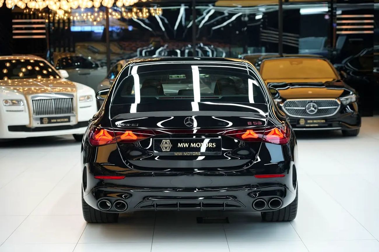 مرسيدس بنز E 53 AMG Mercedes AMG E53 | GCC 0km | Hybrid | 3.0L