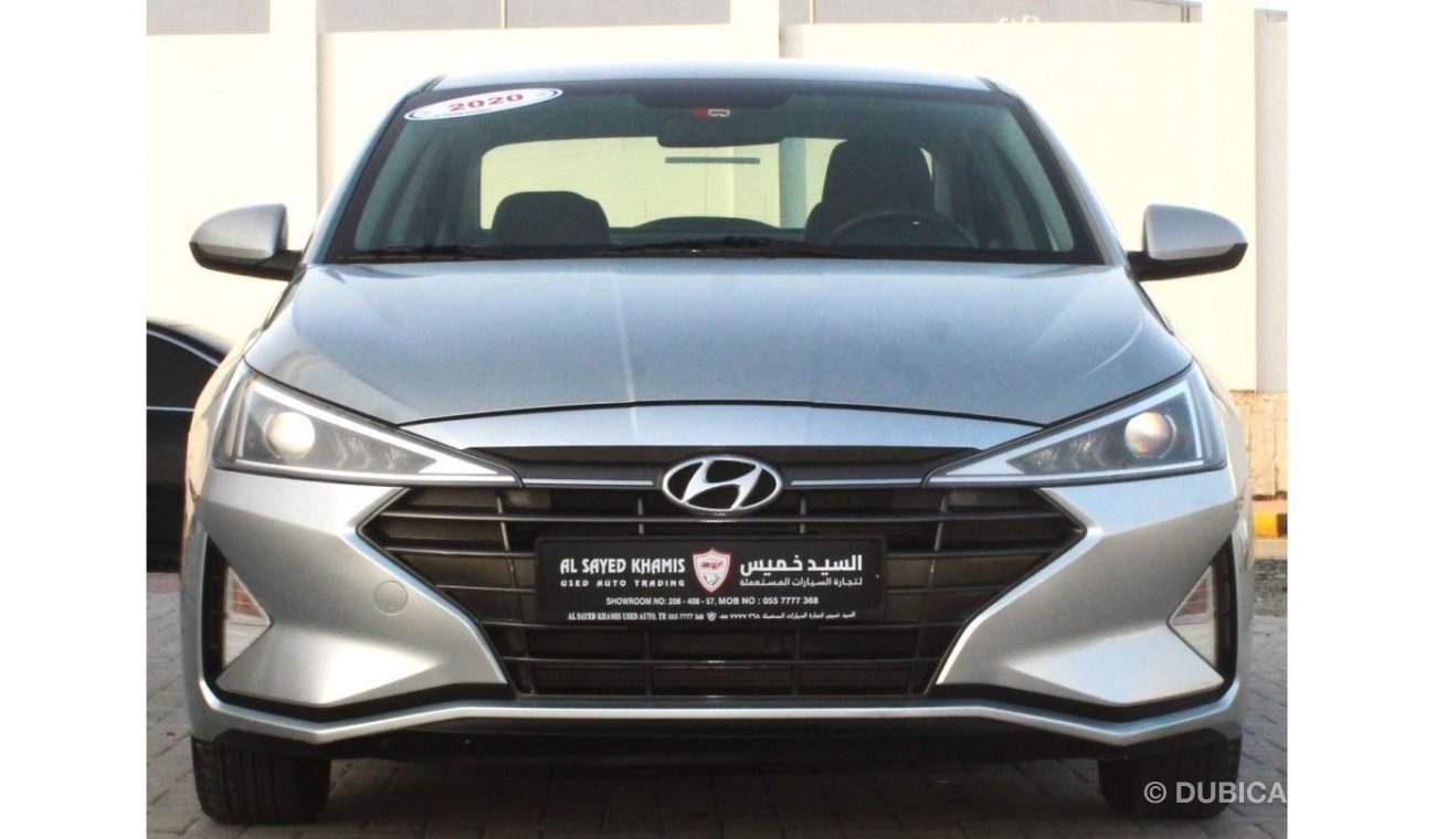 Hyundai Elantra GL Hyundai Elantra 2020 GCC, in excellent condition