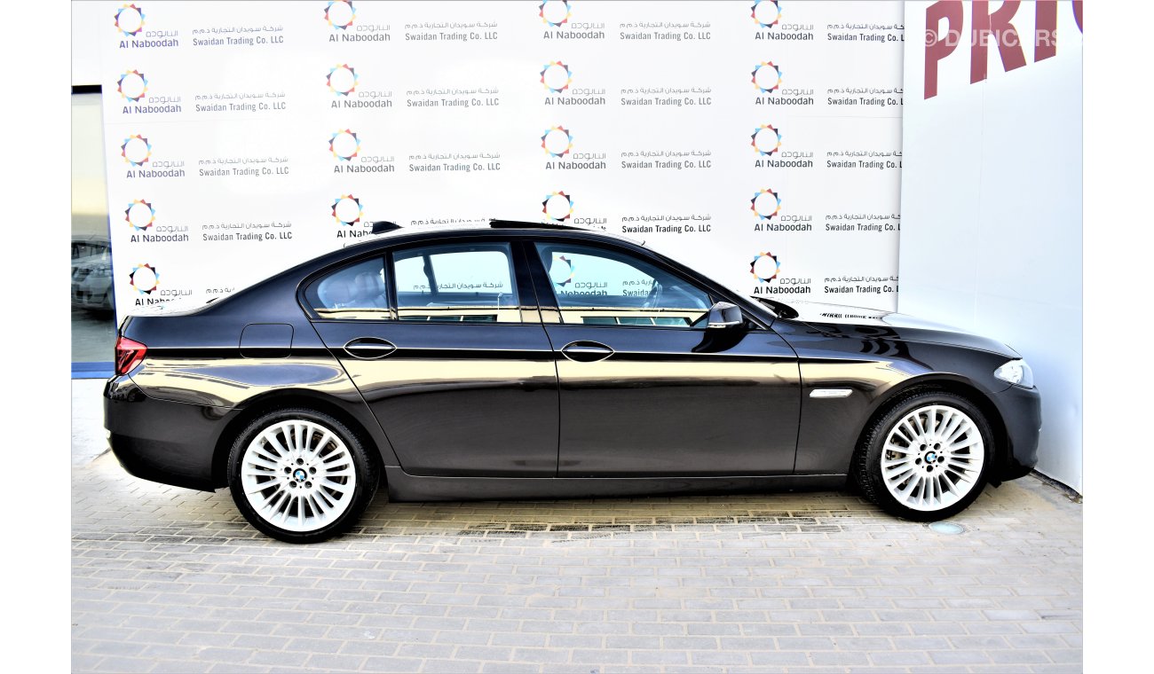 بي أم دبليو 535 I 3.0L V6 LUXURY 2016 GCC SPECS WITH DEALER WARRANTY