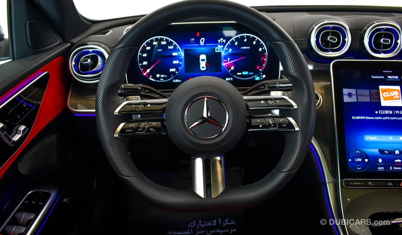 مرسيدس بنز C200 SALOON / Reference: VSB ***** Certified Pre-Owned with up to 5 YRS SERVICE PACKAGE!!!