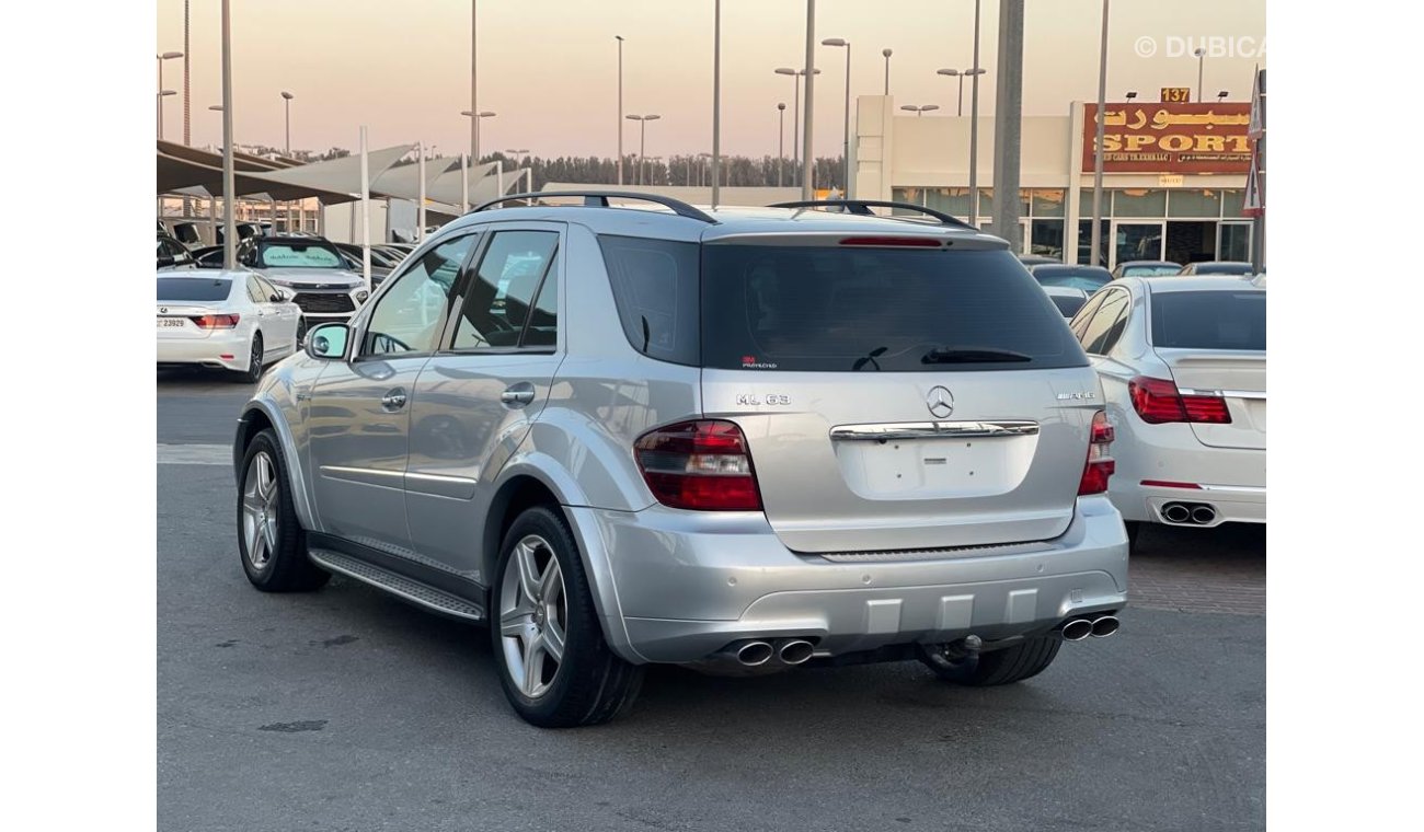 مرسيدس بنز ML 63 AMG Mercedes ML 63 AMG_Gcc_2008_Excellent_Condition _Full option