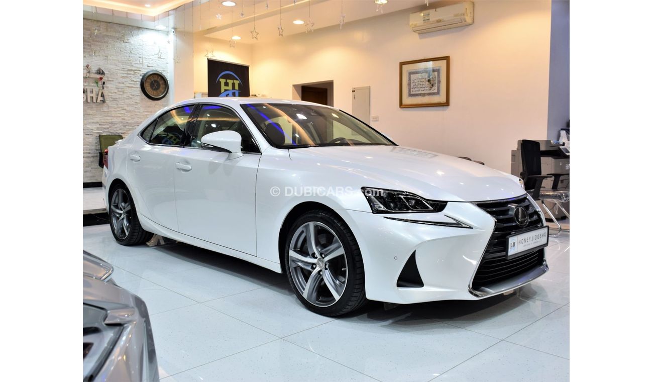 لكزس IS 350 EXCELLENT DEAL for our Lexus IS350 ( 2017 Model! ) in White Color! GCC Specs
