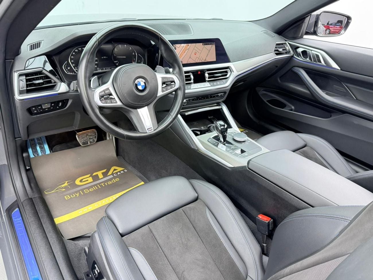 BMW 420i M SPORT 2021 BMW 420i M-Sport Coupe, Warranty, Full BMW Service History, Excellent Condition, GCC