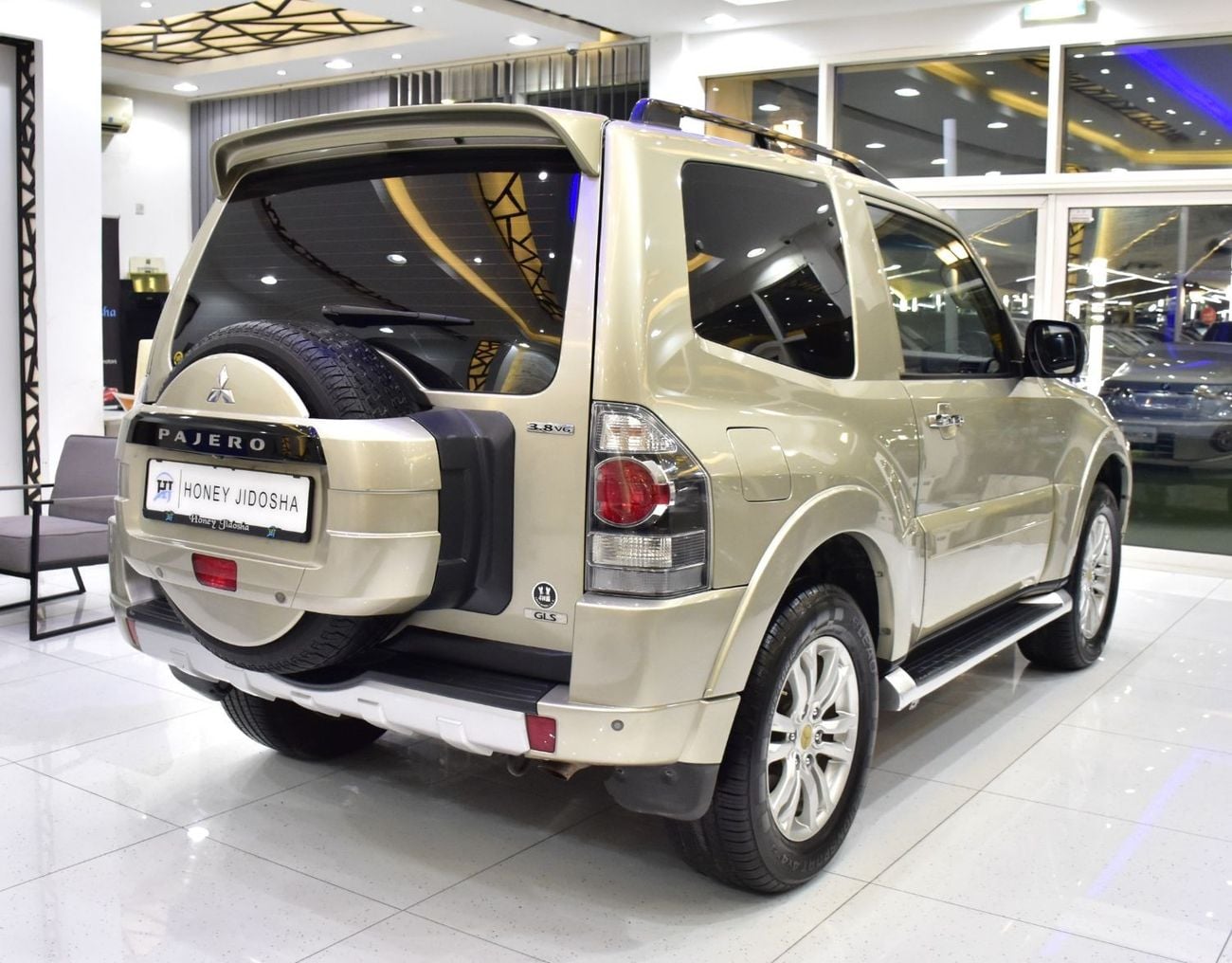 Mitsubishi Pajero EXCELLENT DEAL for our Mitsubishi Pajero GLS 3.8L ( 3 Doors ) ( 2013 Model ) in Golden Color GCC Spe