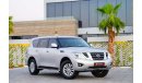 Nissan Patrol 2,114 P.M (4 Years) |  0% Downpayment |  Immaculate Condition!