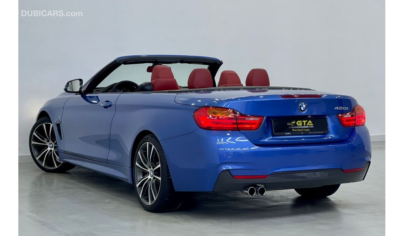 بي أم دبليو 420 2017 BMW 420i Convertible M-Sport, June 2022 BMW Warranty, June 2025 BMW Service Package, GCC