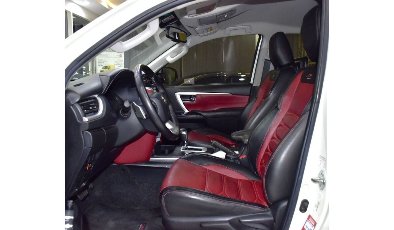 Toyota Fortuner EXCELLENT DEAL for our Toyota Fortuner TRD V6 ( 2018 Model ) in White Color GCC Specs