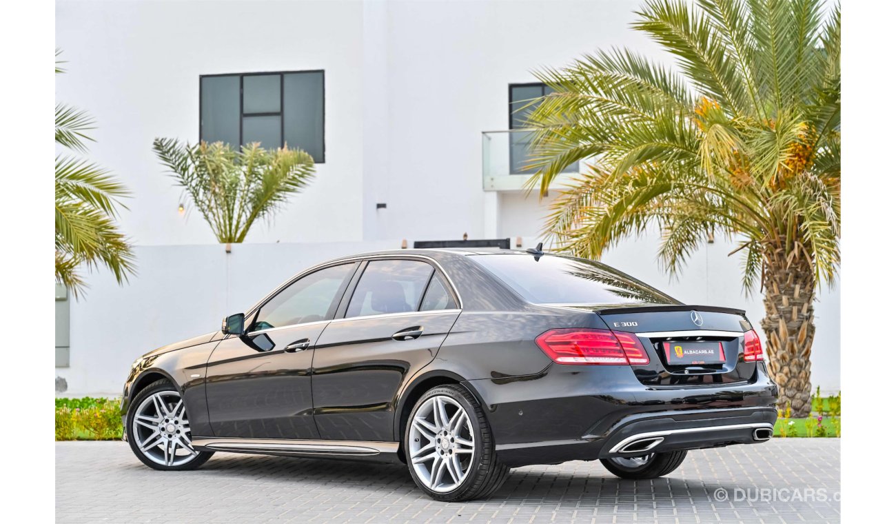 مرسيدس بنز E300 AMG Agency Warranty | 2,135 P.M | 0% Downpayment | Full Option | Exceptional Condition