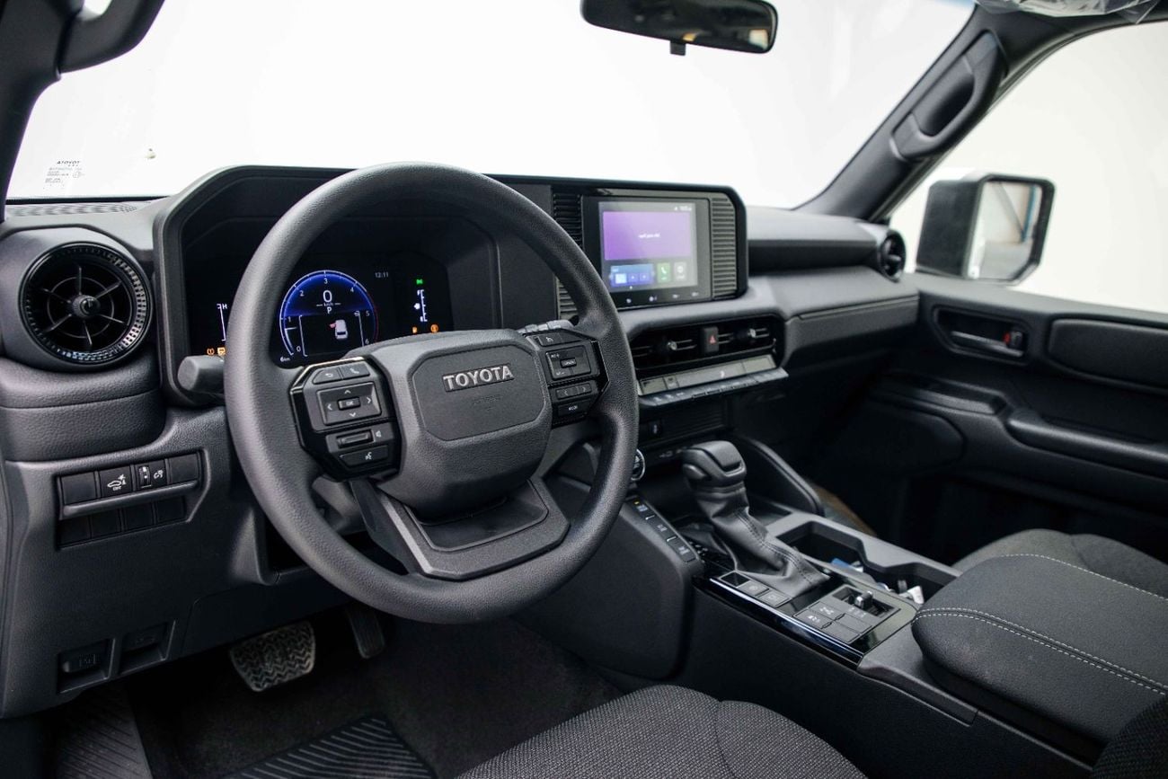 Toyota Prado 2.8L Diesel - Platinum White Inside Black | Export Only