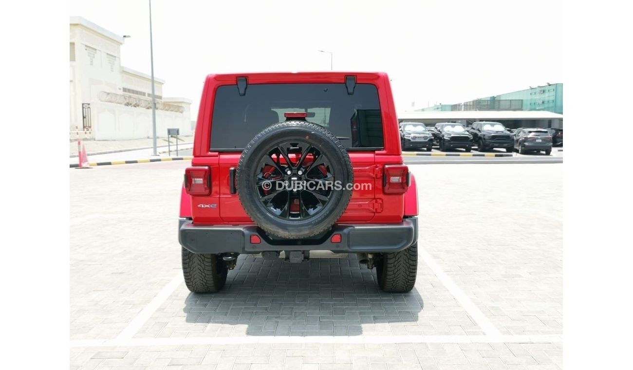 Jeep Wrangler Jeep Wrangler Sahara ( Hybrid ) - 2021 - Red