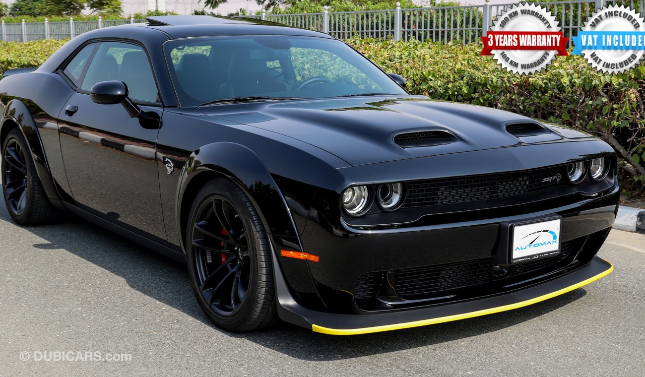 Dodge Challenger 2020 Hellcat WIDEBODY, 6.2L V8 GCC, 0km, 717hp with 3 Years or 100,000km Warranty