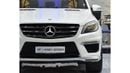 مرسيدس بنز ML 63 AMG EXCELLENT DEAL for our Mercedes Benz ML63 AMG ( 2015 Model ) in White Color GCC Specs