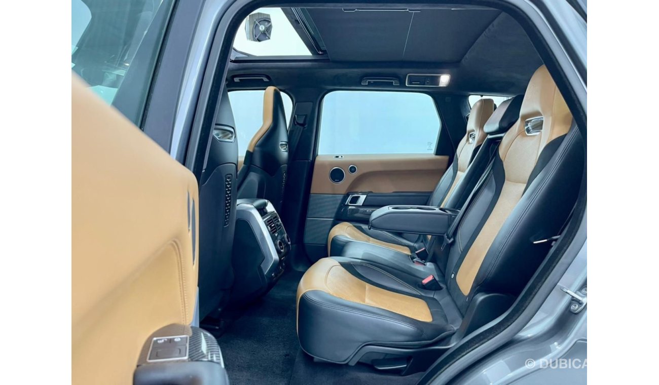 Land Rover Range Rover Sport 2018 Range Rover Sport SVR Full Carbon Fiber, October 2023 Range Rover Warranty-Service History, GCC