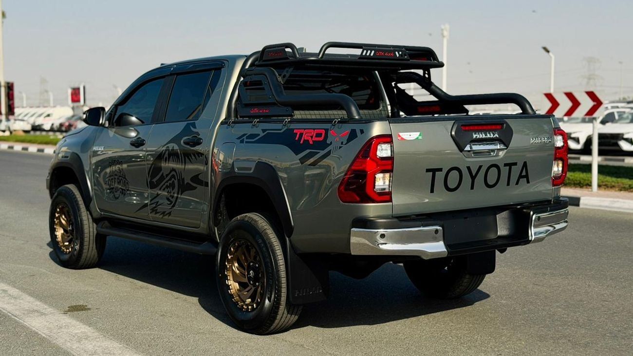Toyota Hilux 2023 | 2.8L DIESEL | AUTOMATIC TRANSMISSION | RHD | GR ROCCO KIT INSTALLED | HEAVY 4X4 SPORTS BAR WI