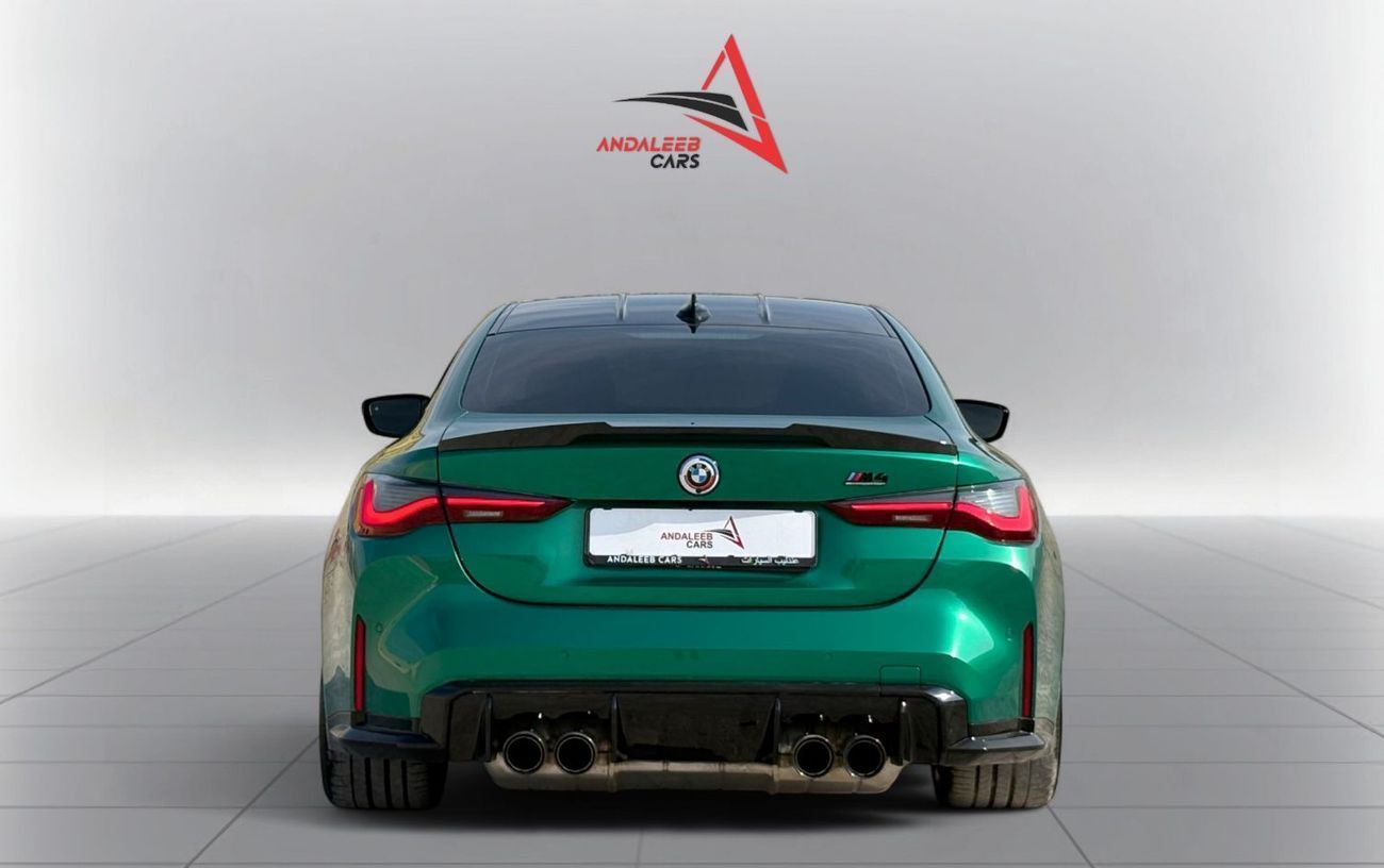 BMW M4 Competition 3.0L I6 TWIN-TURBO A/T | 2023 | NARDO GREEN | AED 3,670 per month