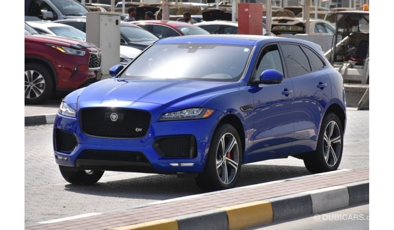 Jaguar F-Pace S S S (ADAPTIVE CRUISE CONTROL AND 360 CAMERA )  V6 / 380-HP / WITH WARRANTY