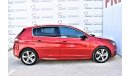 Peugeot 308 GT LINE 1.6L 2015 GCC DEALER WARRANTY