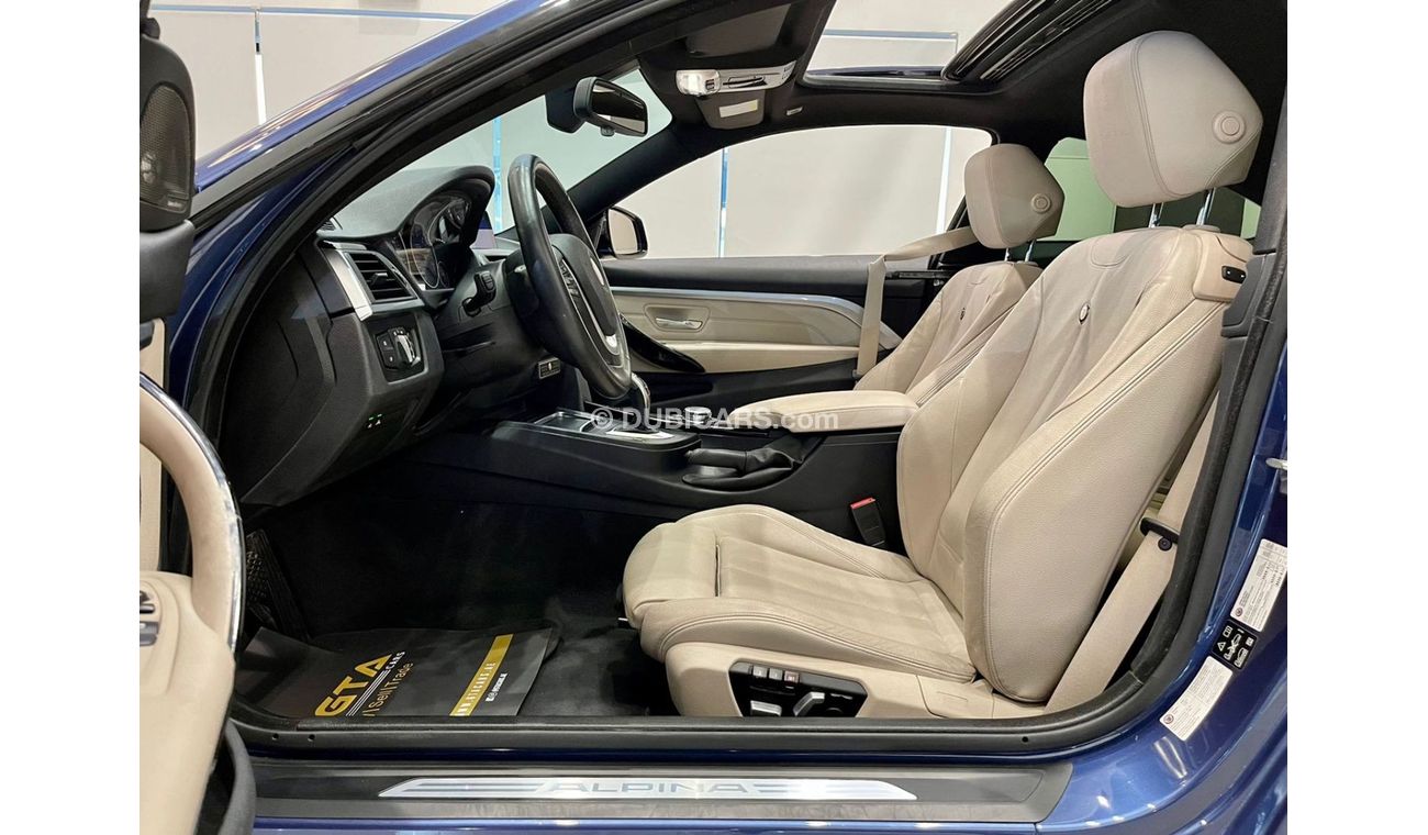 BMW Alpina 2017 BMW Alpina B4 Biturbo, Warranty, Full BMW Service History, GCC