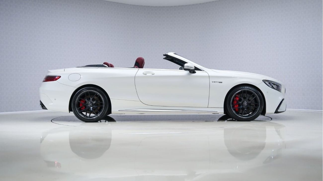 مرسيدس بنز S 63 AMG Cabriolet - 2 Years Approved Warranty - Approved Prepared Vehicle