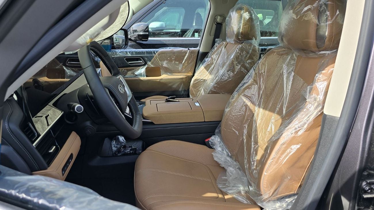 إنفينيتي QX80 2026 Infiniti QX80 Sensory 3.5L AT Petrol (Bronze-Tan)