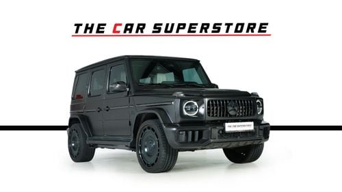 Mercedes Benz G63 AMG STD Full Carbon - GCC - Mercedes Service contract - High Spec Vehicle