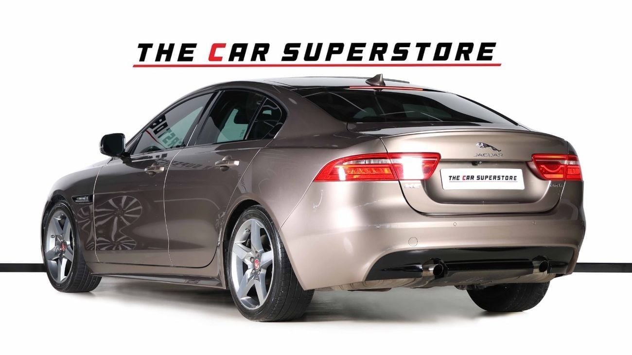 Jaguar XE 2016-JAGUAR XE 25T R SPORT-GCC-IMMACULATE CAR