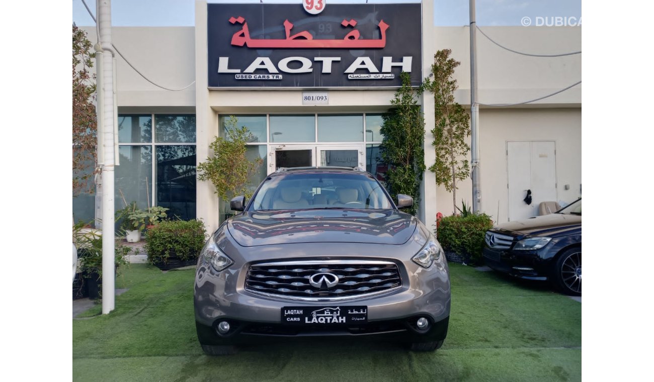 Infiniti FX35 Gulf model 2011 number one original paint, leather fingerprint slot, sensors, alloy wheels, and rear