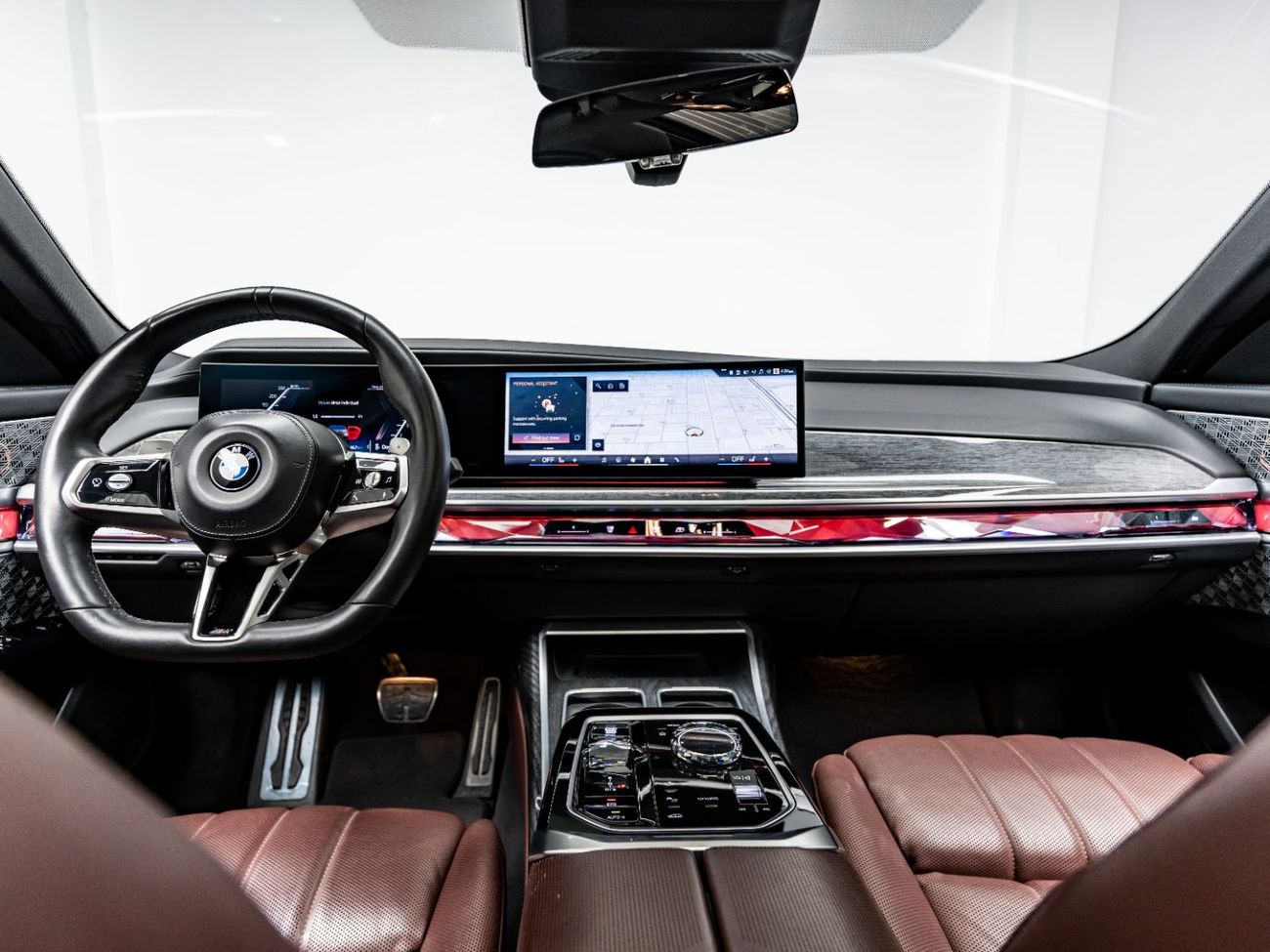 بي أم دبليو 740i 2023 BMW 740i, February 2028 BMW Warranty + Service Contract, Low KMs, GCC