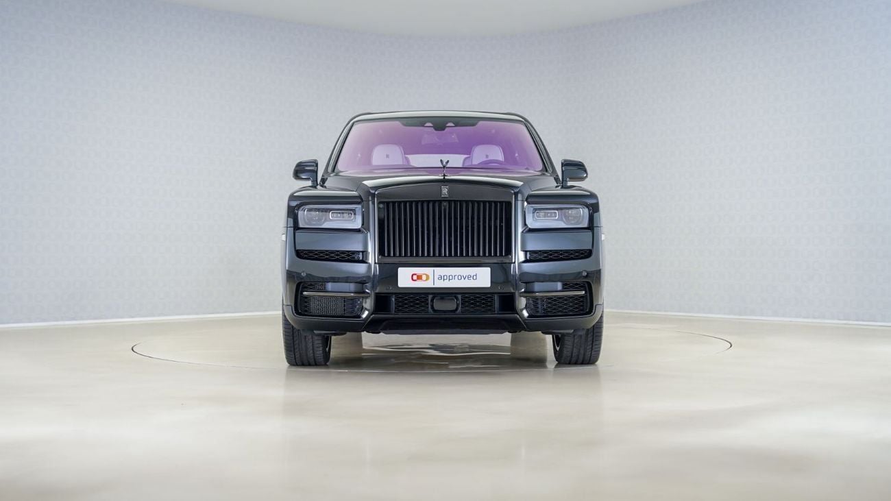 Rolls-Royce Cullinan | AED 23,612 PM | Up to 3 Years unlimited Warranty |
