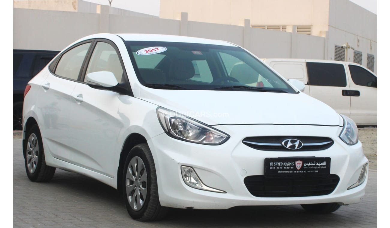 Hyundai Accent GL Hyundai Accent 2017 GCC in excellent condition