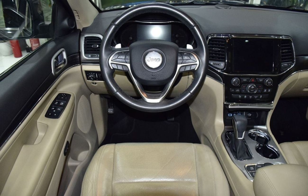 Jeep Grand Cherokee EXCELLENT DEAL for our Jeep Grand Cherokee 4x4 Limited ( 2019 Model ) in Grey Color GCC Specs