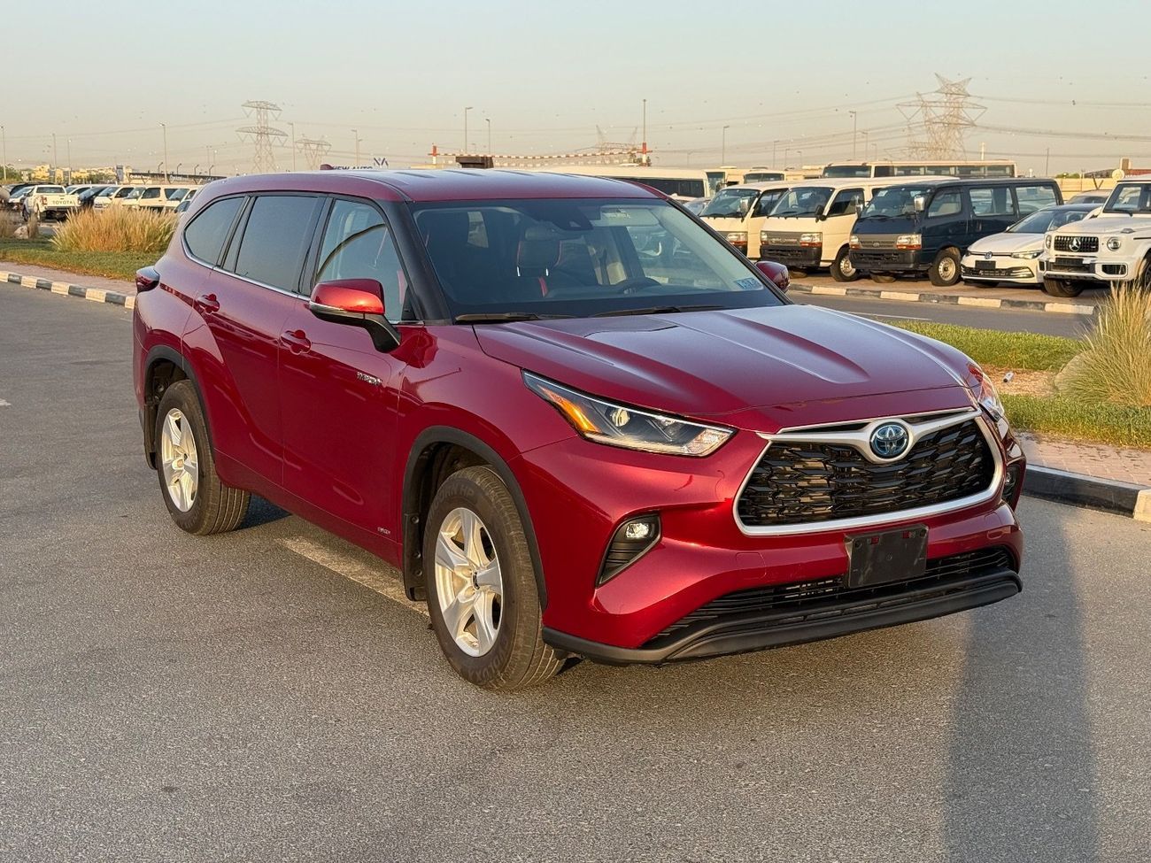 Toyota Highlander LE 2.5L 2021 TOYOTA HIGHALNDER LE HYBRID IMPORTED FROM USA