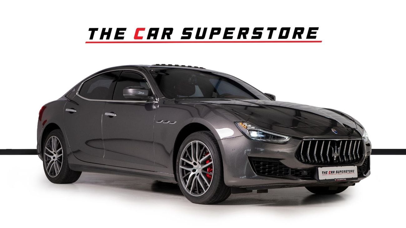 Maserati Ghibli S Q4 3.0L (410 HP) Special Color-2-Exclusive Leather Inerior-Active Sports Exhaust System