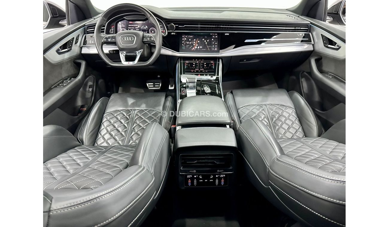 Audi Q8 55 TFSI quattro S-Line 2020 Audi Q8 S-Line, Audi Service History, Audi Service Pack, Low Kms, GCC Sp