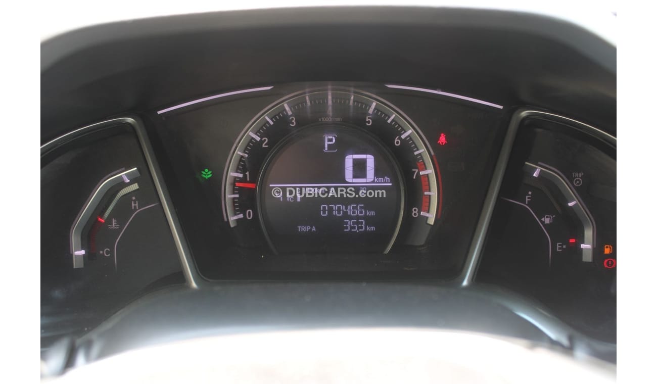 هوندا سيفيك DX خالية من الحوادث - خليجي - مكينة 1600 سي سي - صبغة وكالة